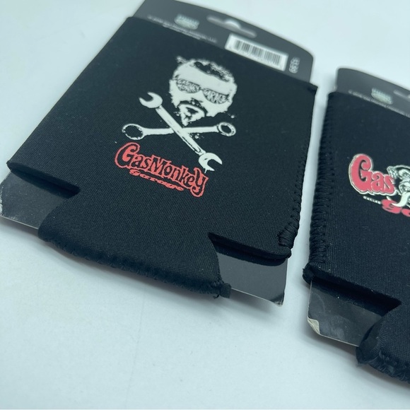 Gas Monkey Koozies Set of Two Black New - Picture 10 of 11